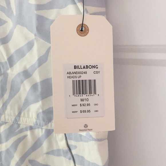 NWT Billabong Heads Up romper - Picture 3 of 4